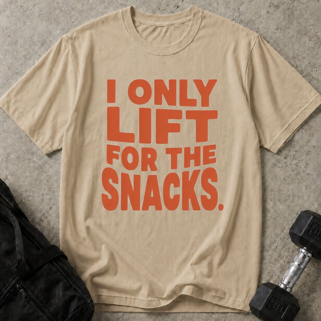 Lift For The Snacks Tee