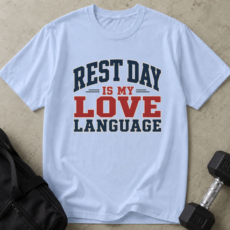 Rest Day Love Language Tee