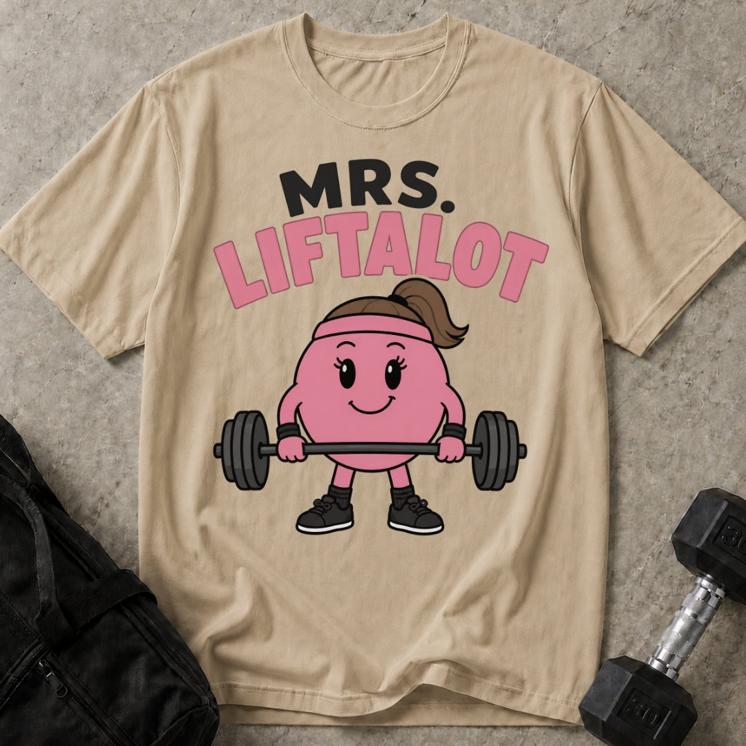 Mrs. Liftalot T-shirt