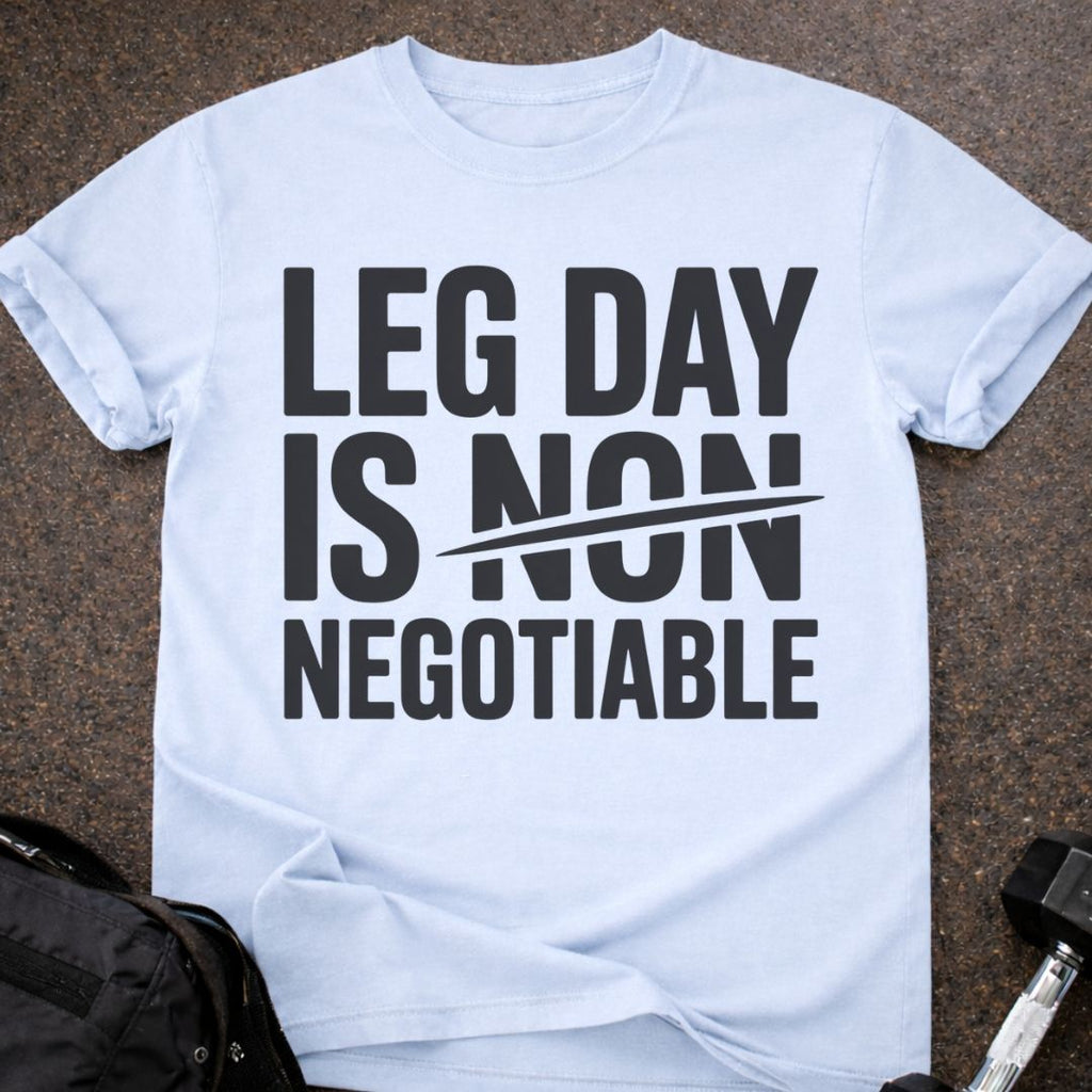 Leg Day Is Negotiable T-shirt