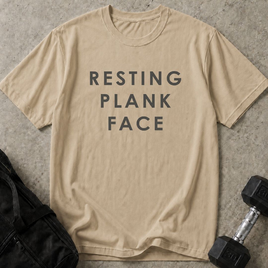 Resting Plank Face Tee