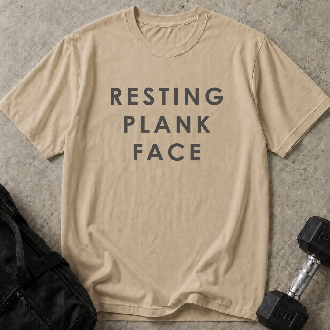 Resting Plank Face Tee