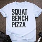 Squat Bench Pizza T-shirt