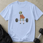 Alien deadlifting Tee