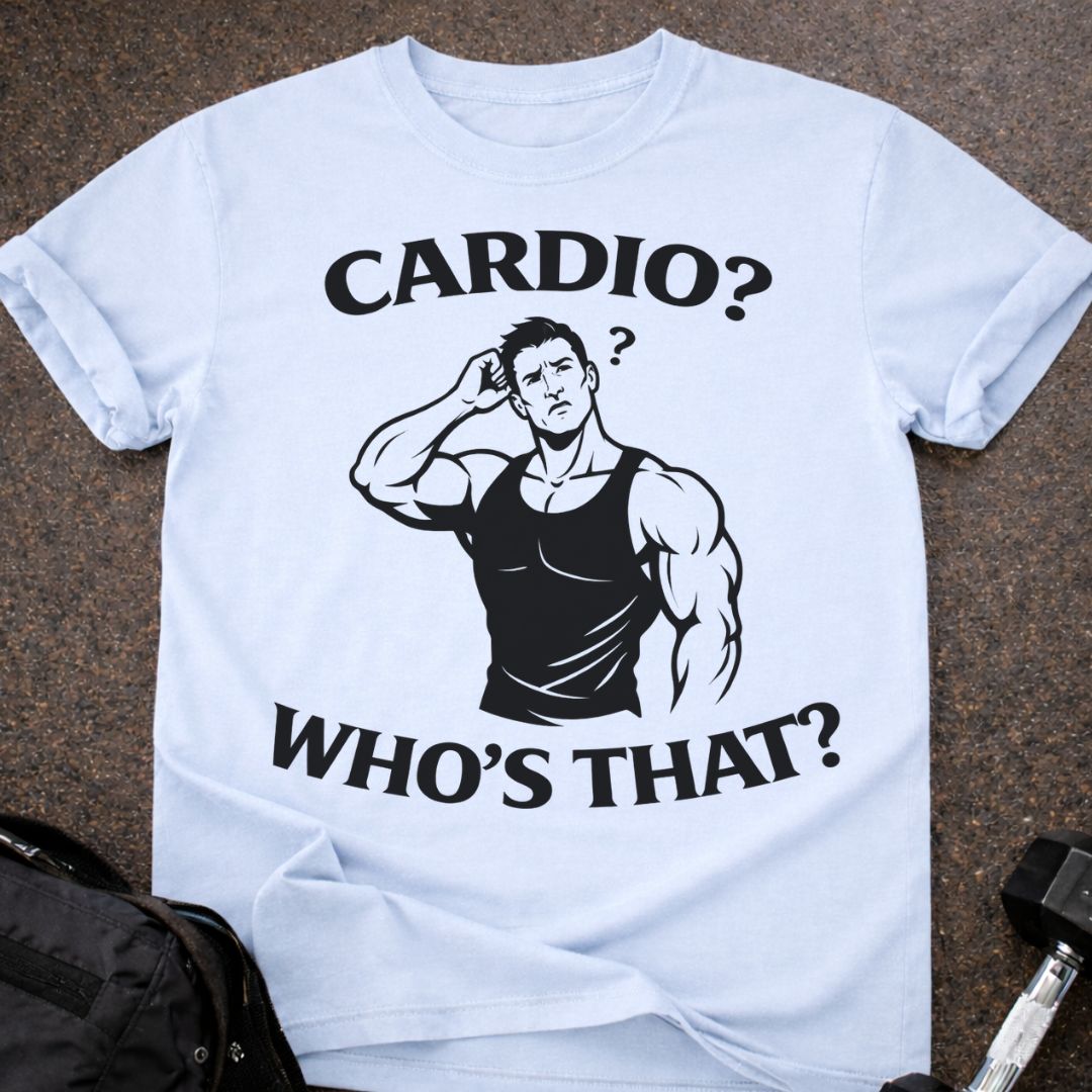 Cardio? Who's That T-shirt