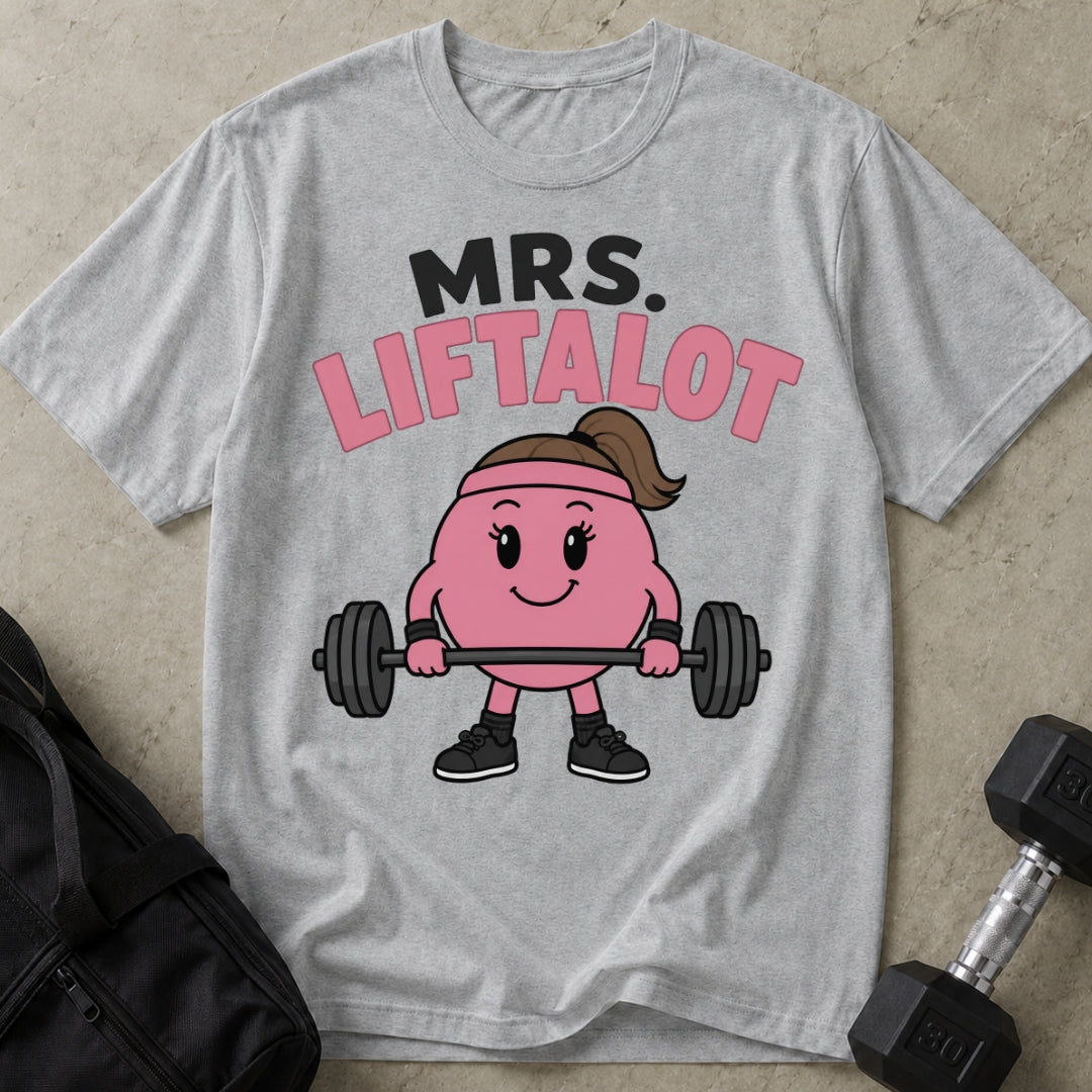 Mrs. Liftalot T-shirt