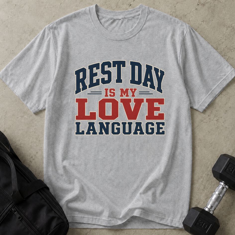 Rest Day Love Language Tee