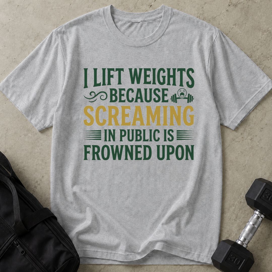 Screaming Is Frowned Upon Tee