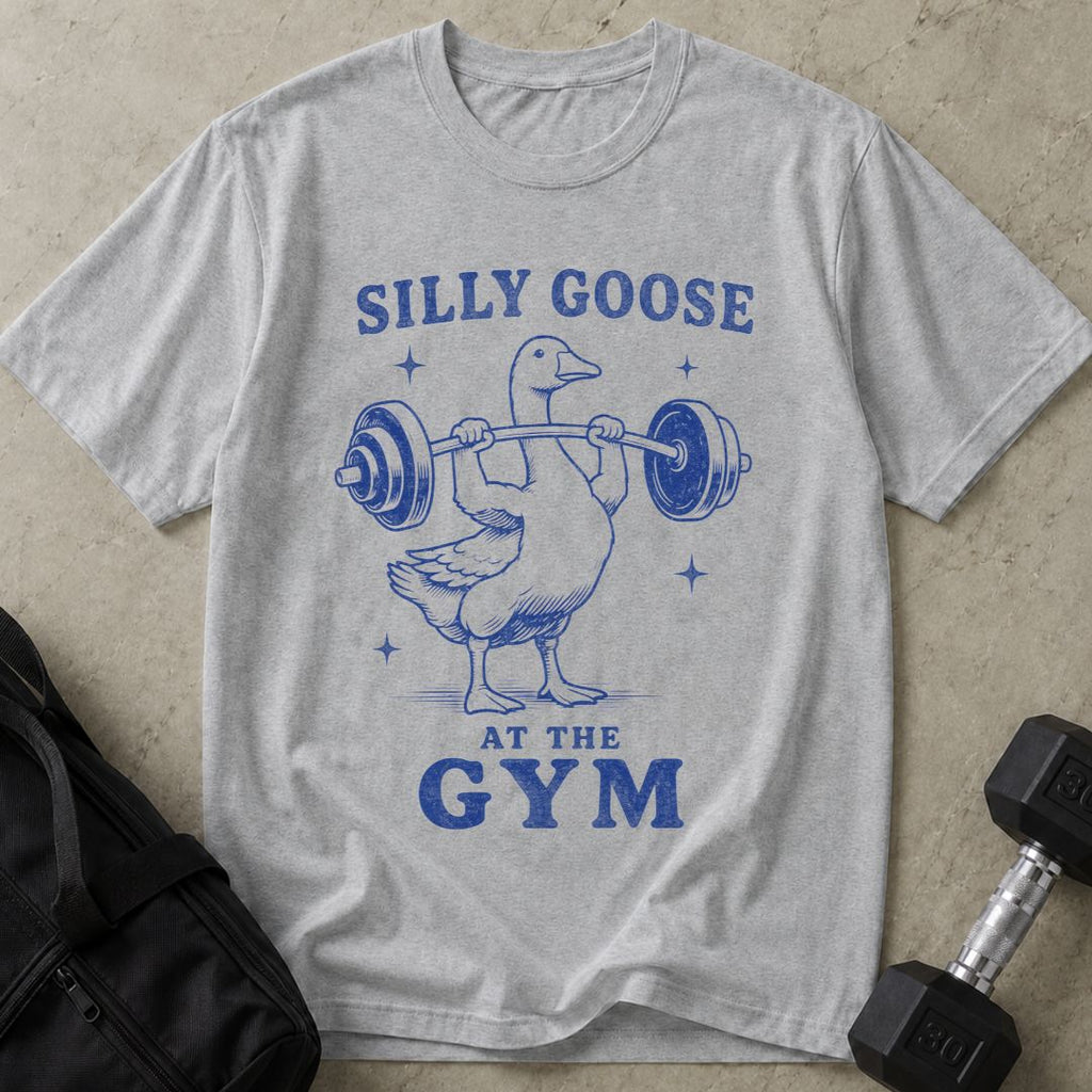 Silly Goose At The Gym Tee