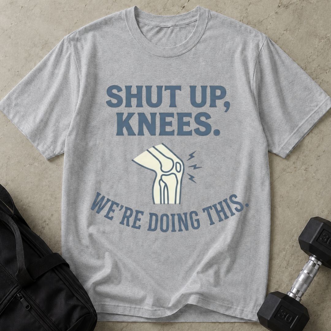 Shut Up Knees, We're Doing This Tee