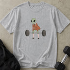 Alien deadlifting Tee