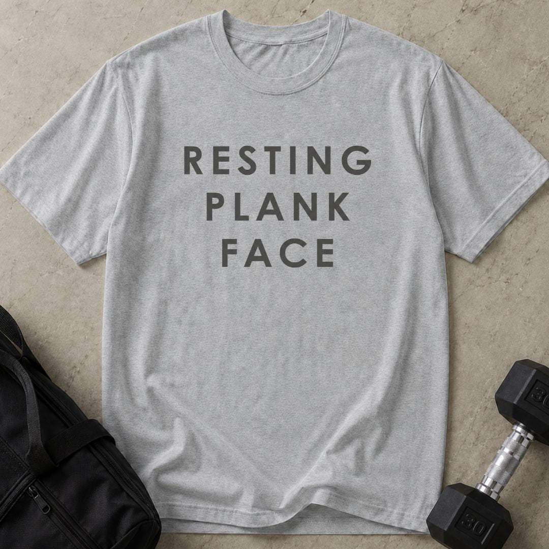 Resting Plank Face Tee