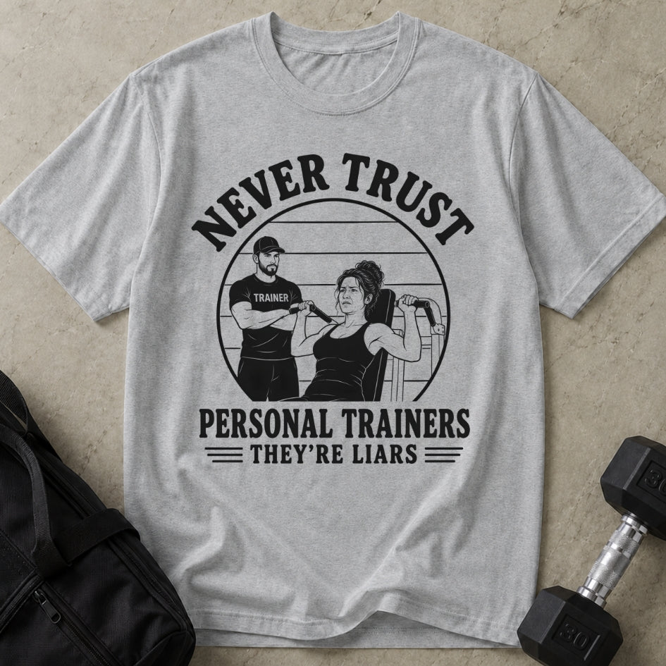 Never Trust Trainers Tee