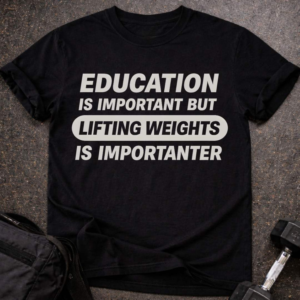 Gym Is Importanter T-shirt