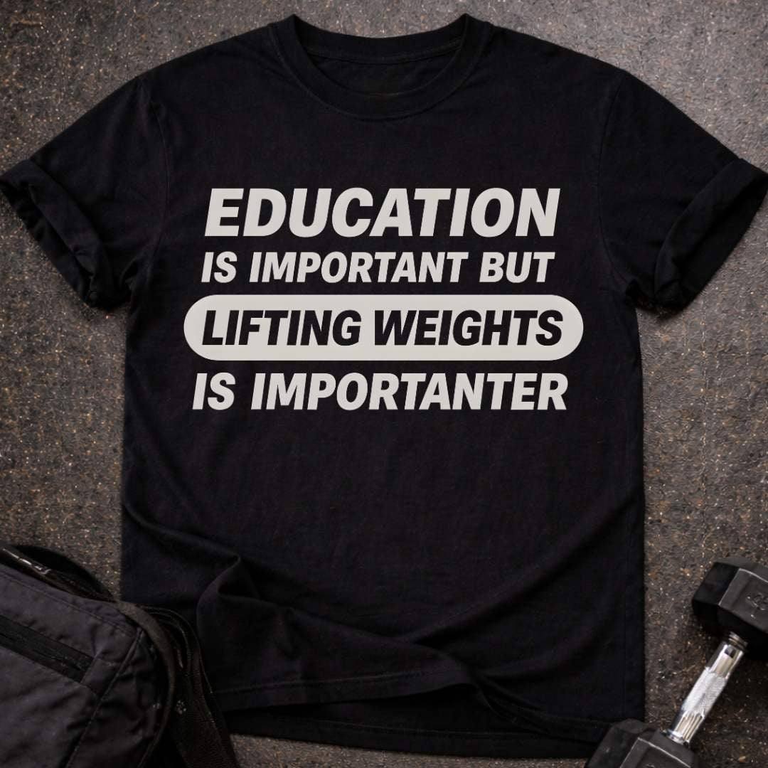 Gym Is Importanter T-shirt