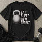 Eat Sleep Gym Repeat T-shirt