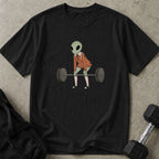 Alien deadlifting Tee