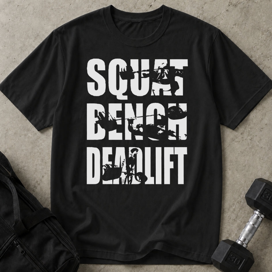 Squat Bench Deadlift T-shirt