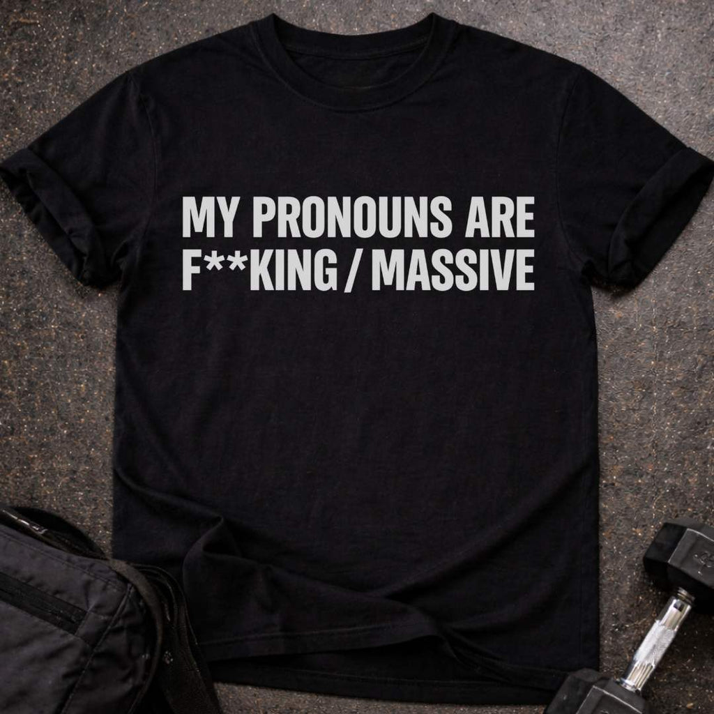 Pronouns Gym T-shirt
