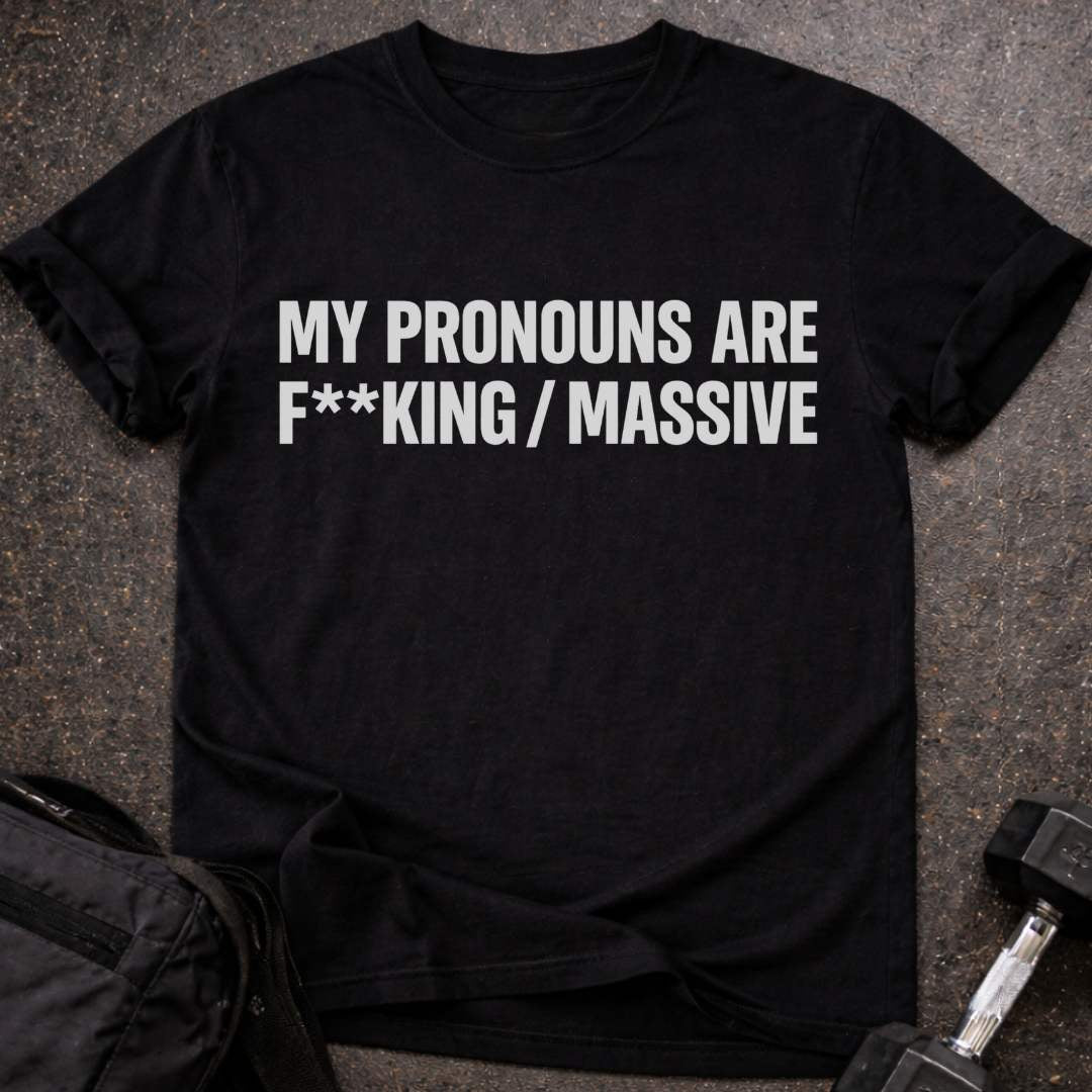 Pronouns Gym T-shirt