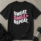 Sweat Smile Repeat Tee