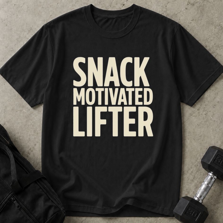 Snack Motivated Lifter Tee
