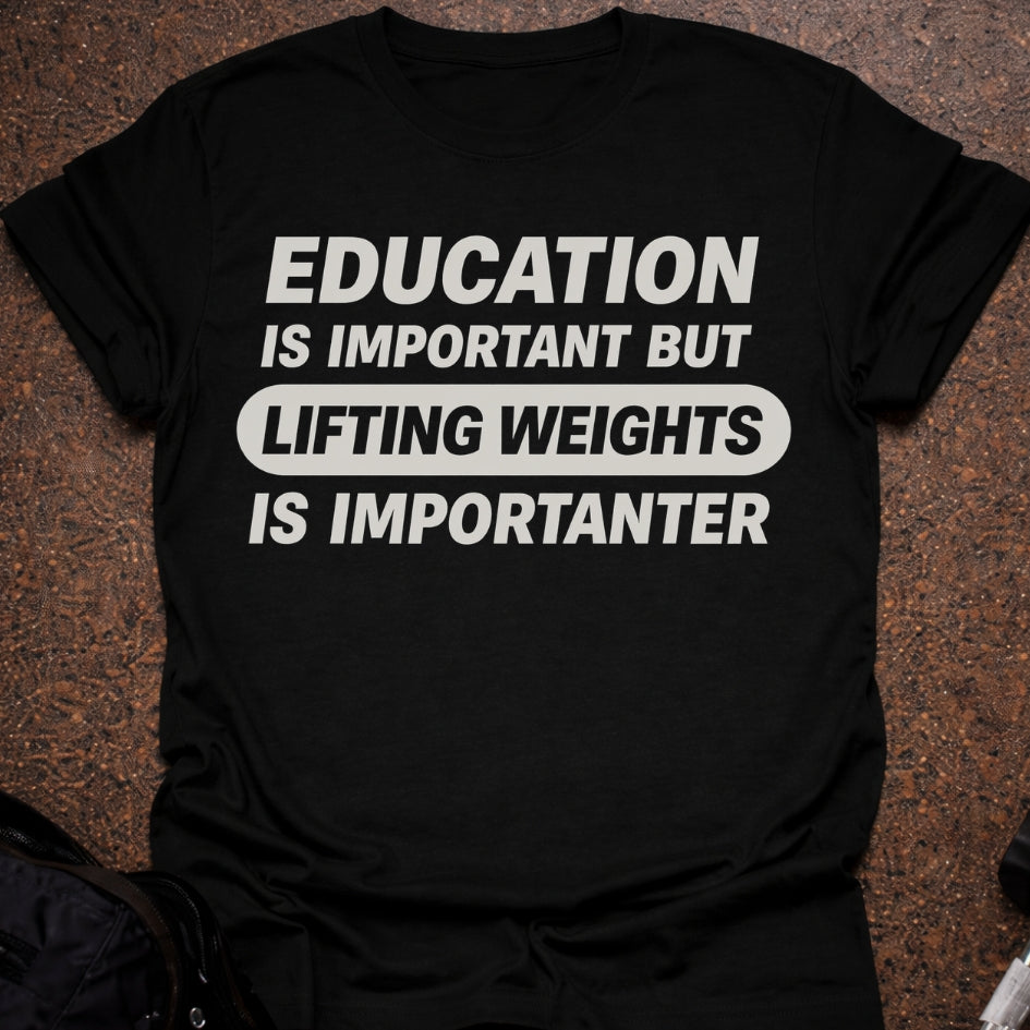 Gym Is Importanter T-shirt