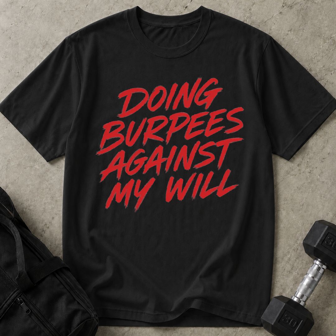 Doing Burpees Against My Will Tee