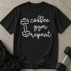 Coffee Gym Repeat T-shirt