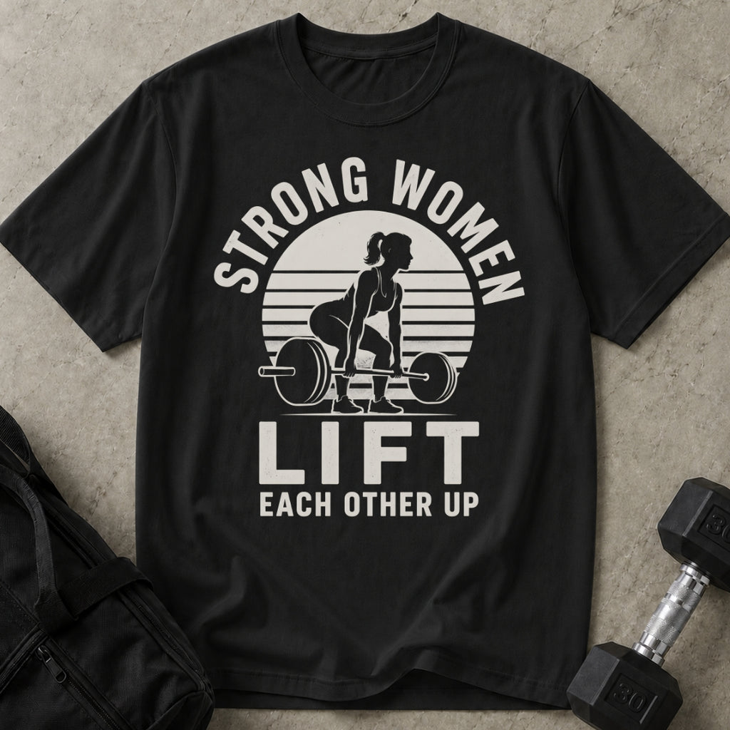 Strong Women Lift Each Other Up T-shirt