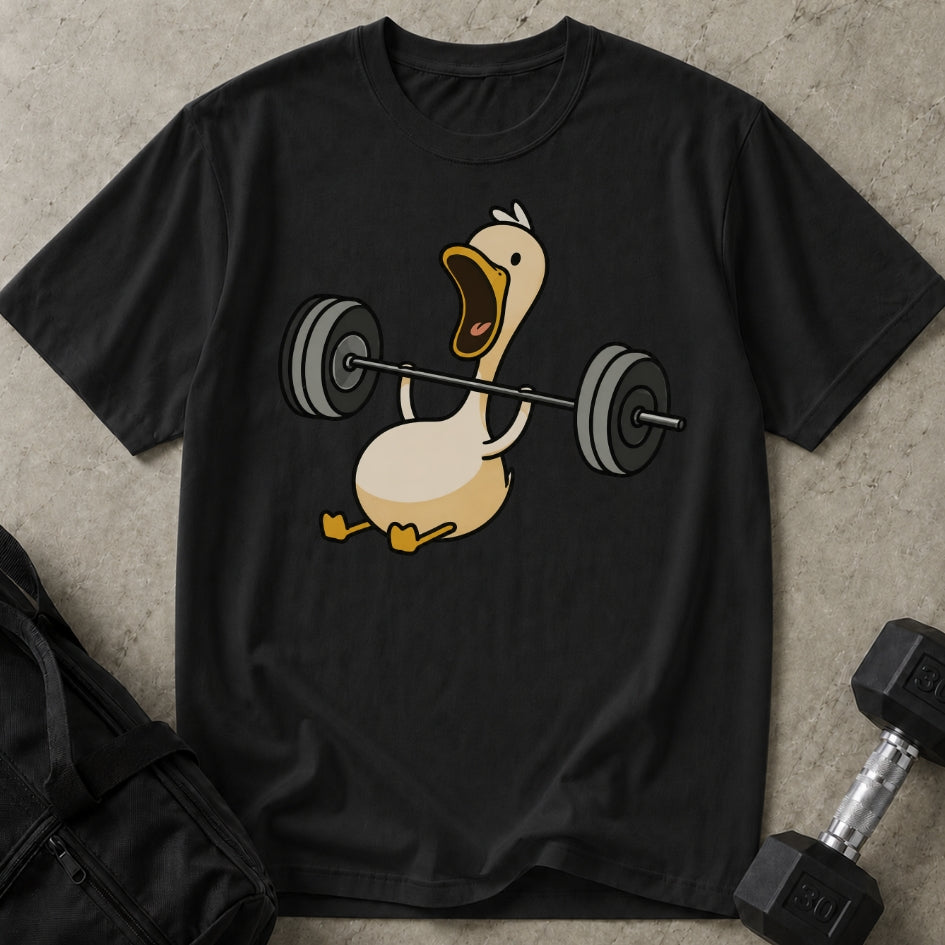 Goose Bench Pressing T-shirt