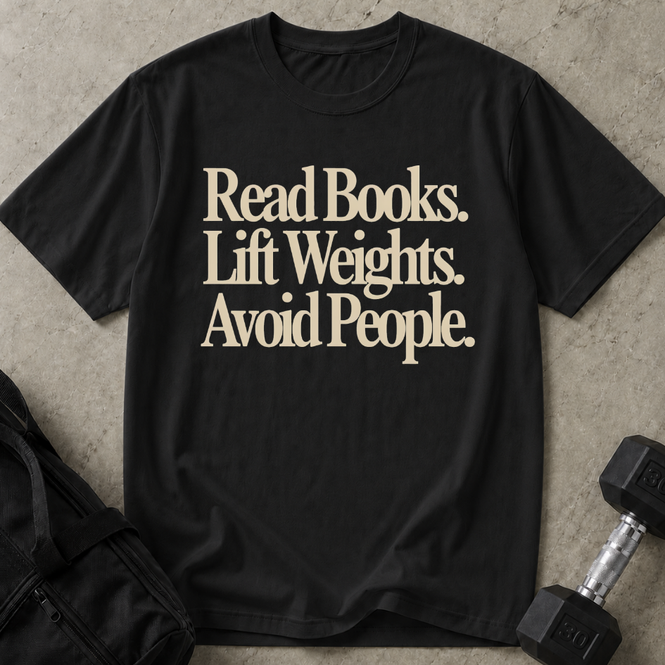 Read Lift & Avoid People Tee