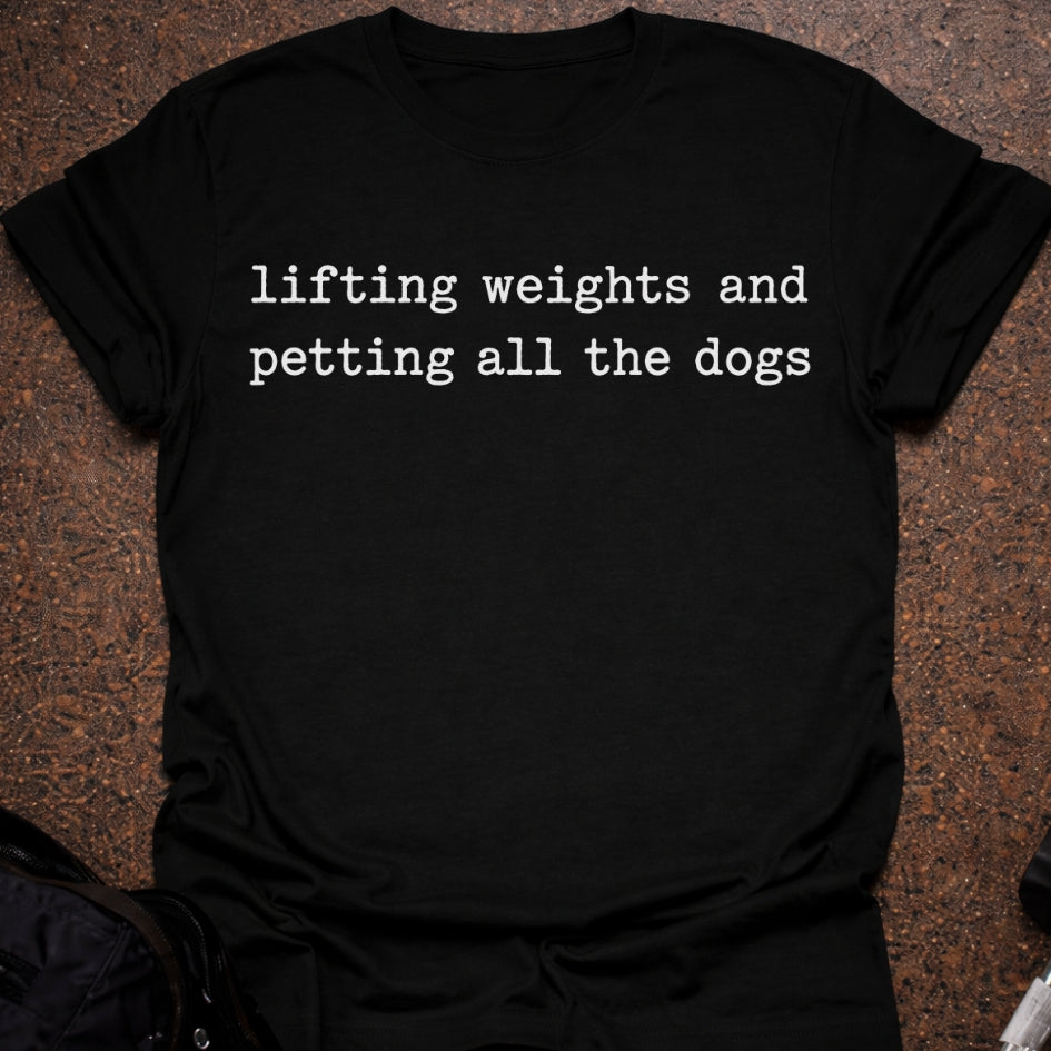 Petting The Dogs T-shirt