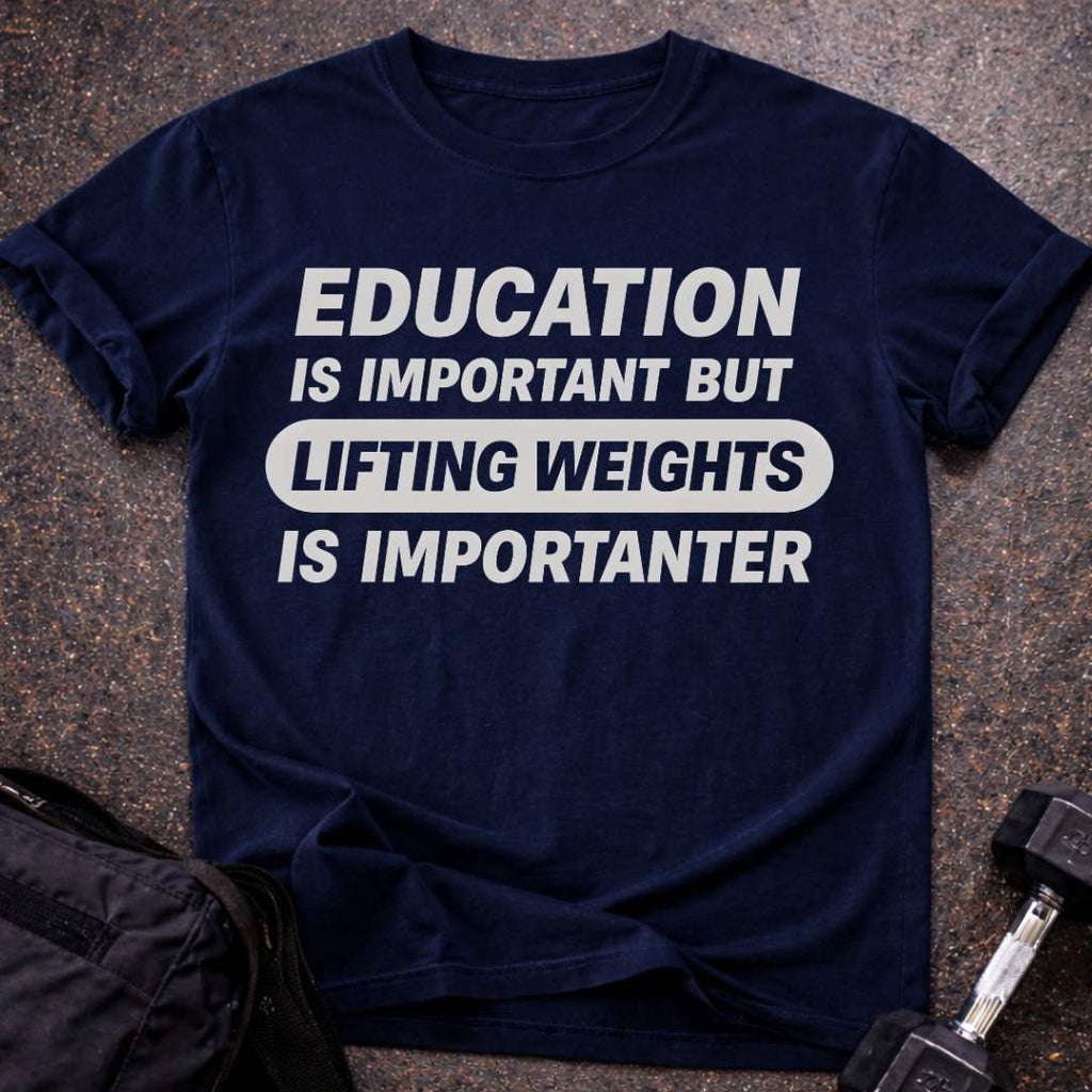 Gym Is Importanter T-shirt