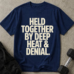 Held Together By Deep Heat Tee