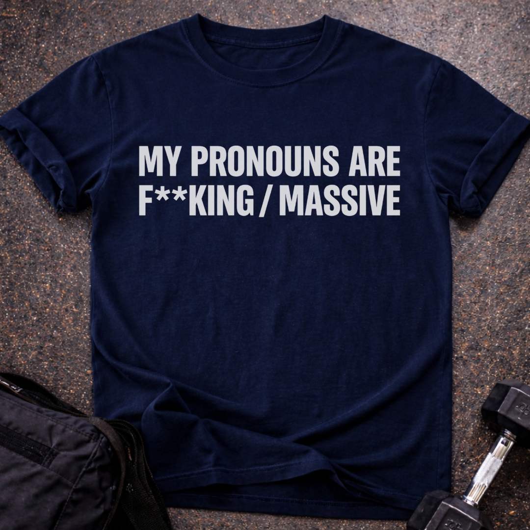 Pronouns Gym T-shirt