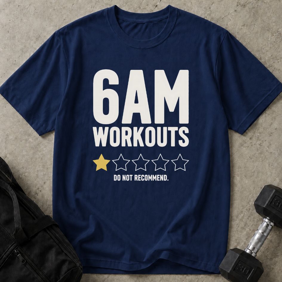 6am Workout 1-star Tee