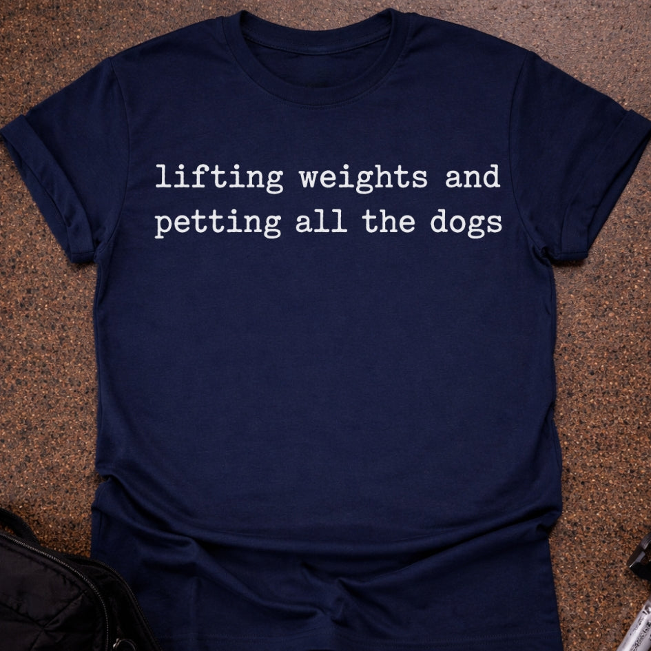 Petting The Dogs T-shirt