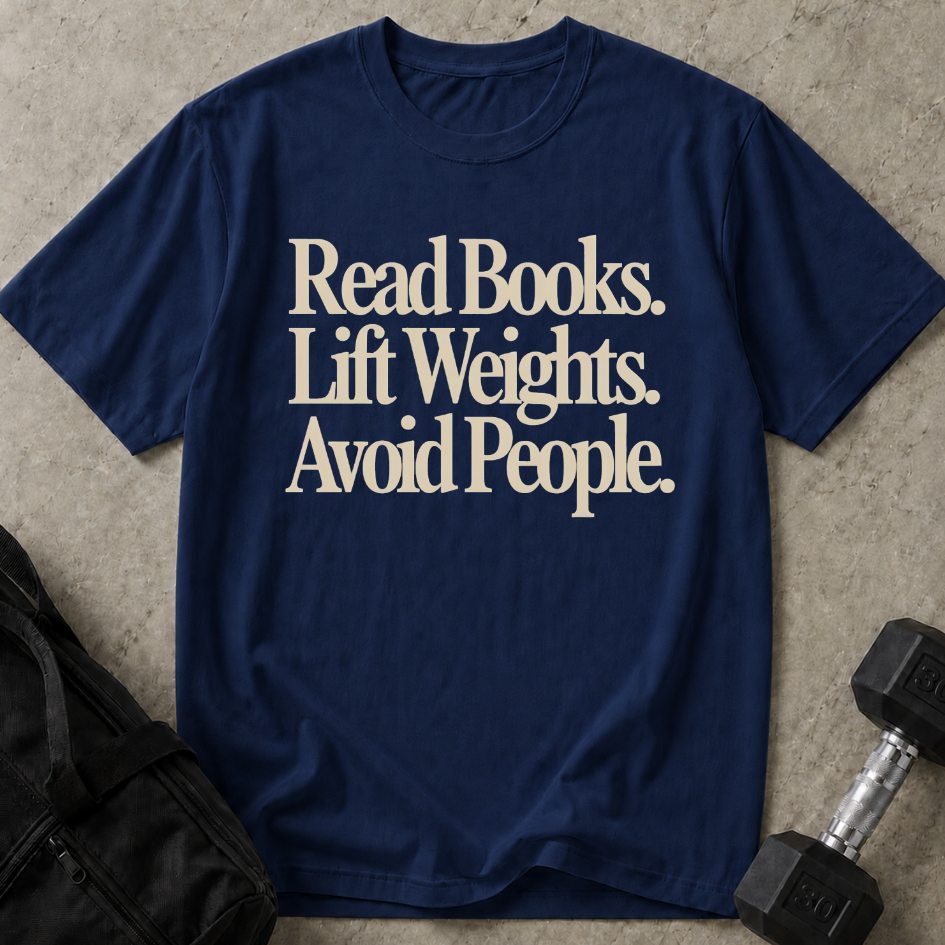 Read Lift & Avoid People Tee
