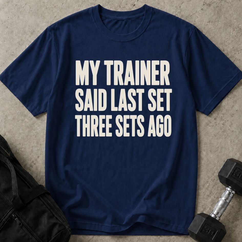 Last Set Trainer Tee