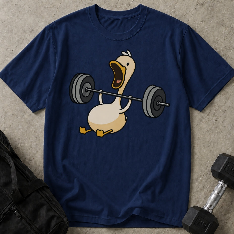 Goose Bench Pressing T-shirt