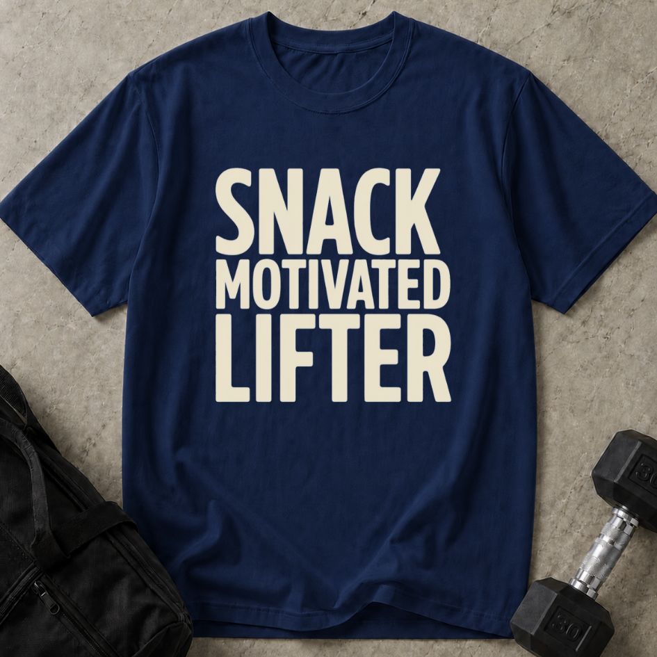Snack Motivated Lifter Tee