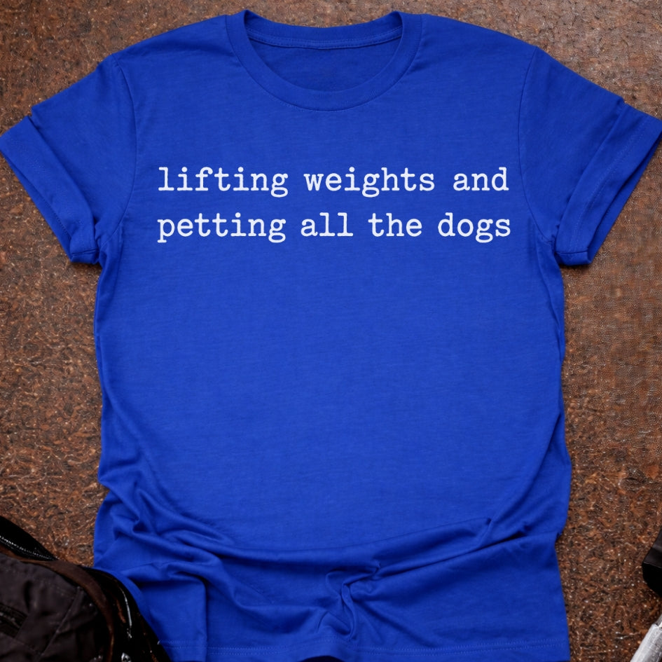 Petting The Dogs T-shirt
