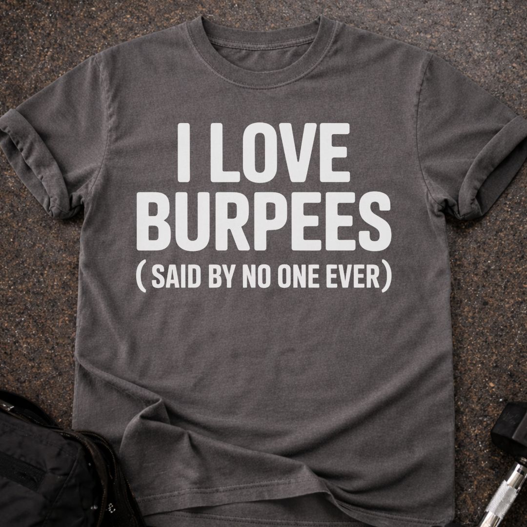 I Love Burpees T-shirt