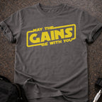 May The Gains Be With You T-shirt