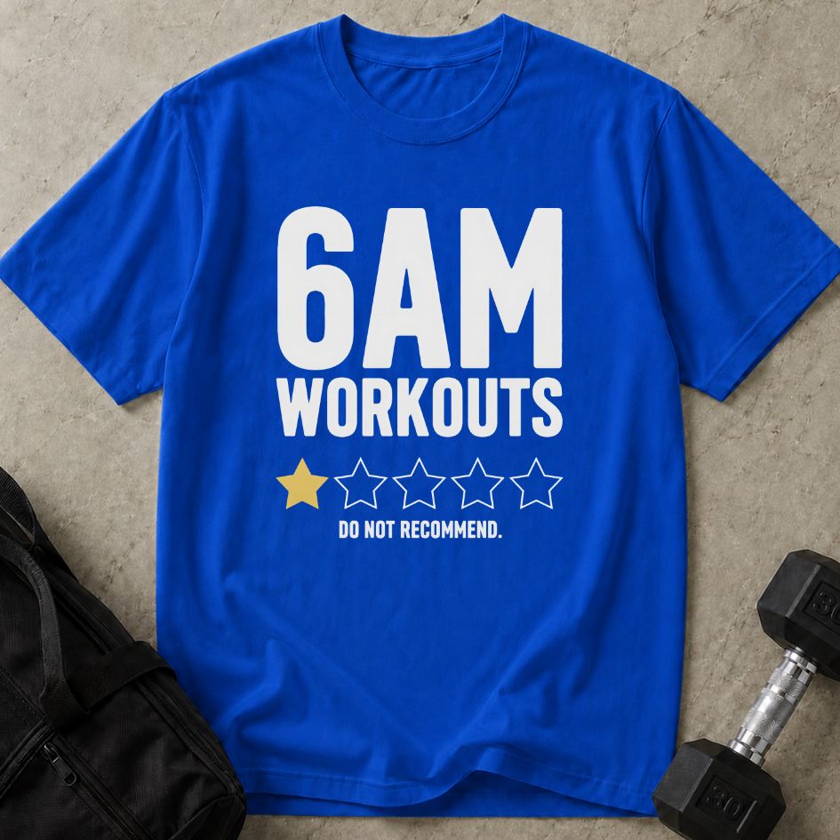6am Workout 1-star Tee