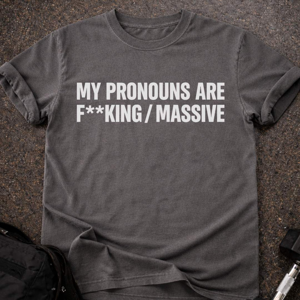 Pronouns Gym T-shirt