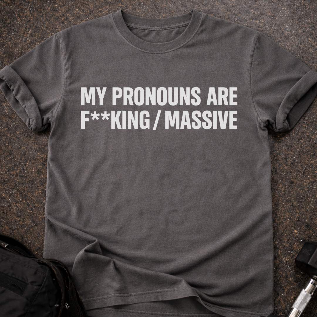 Pronouns Gym T-shirt