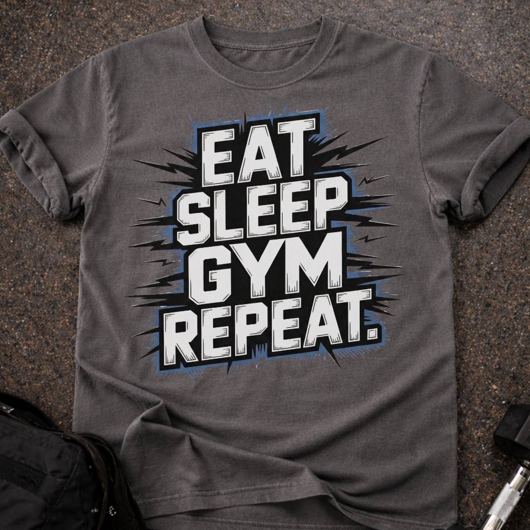 Eat, Sleep, Gym, Repeat T-shirt