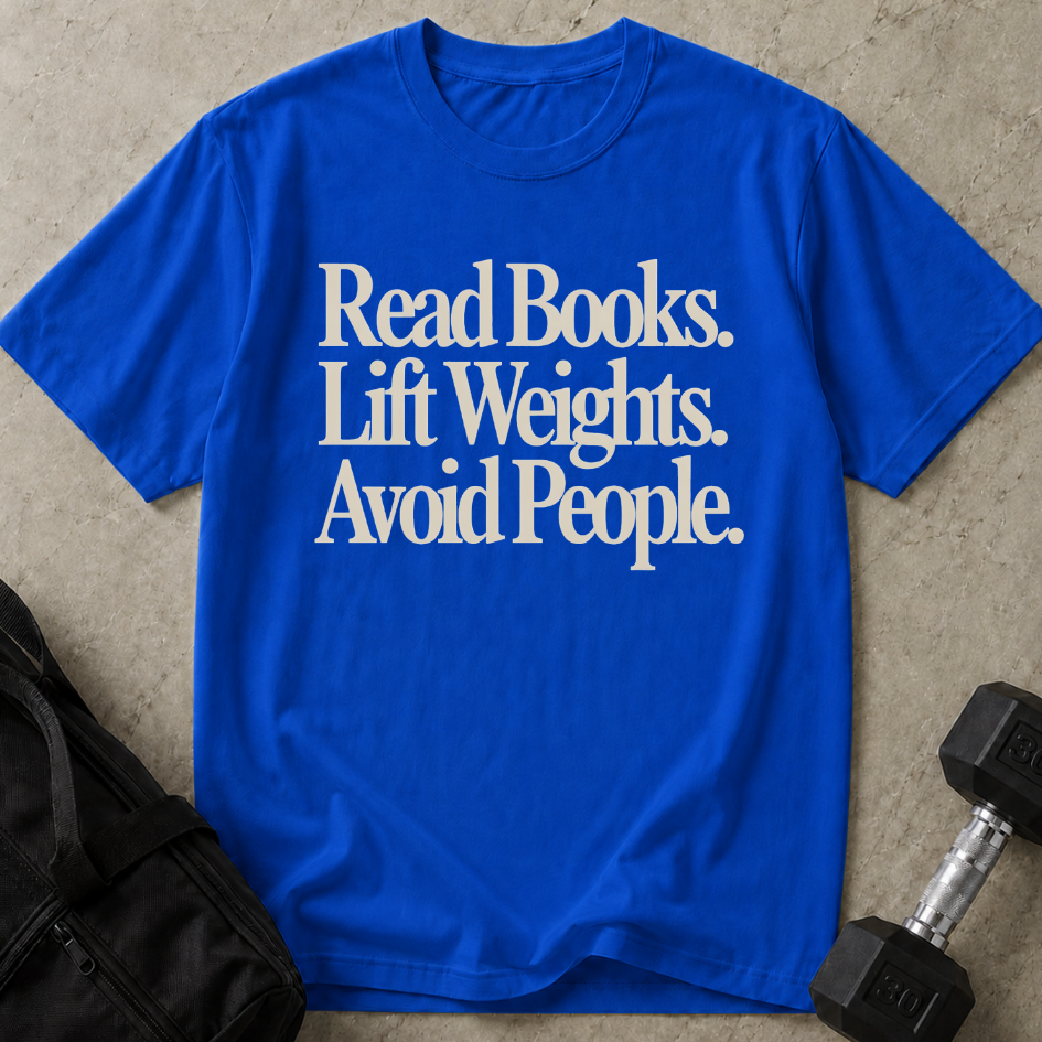 Read Lift & Avoid People Tee